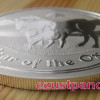Lunar2 Bivaly éve 2009 1 uncia ezüst pénzérme