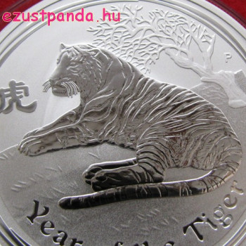 Lunar2 Tigris éve 2010 1 uncia ezüst pénzérme