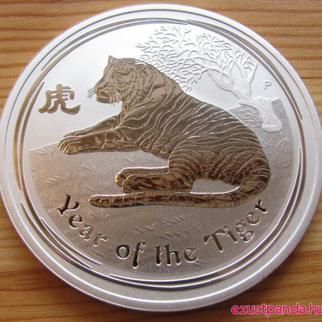 Lunar2 Tigris éve 2010 1 uncia ezüst pénzérme