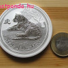 Lunar2 Tigris éve 2010 5 uncia ezüst pénzérme