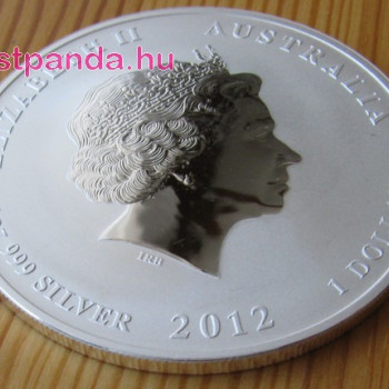 Lunar2 Sárkány éve 2012 1 uncia ezüst pénzérme