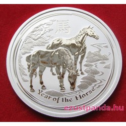 Lunar2 Ló éve 2014 1/2 uncia ezüst pénzérme