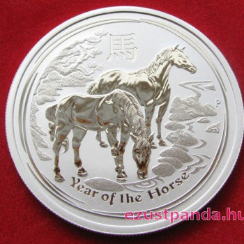 Lunar2 Ló éve 2014 1/2 uncia ezüst pénzérme