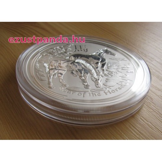 Lunar2 Ló éve 2014 5 uncia ezüst pénzérme Lunar2 Ló éve 2014 5 uncia ezüst pénzérme