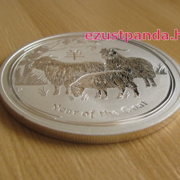 Lunar2 Kecske éve 2015 1 uncia ezüst pénzérme Lunar2 Kecske éve 2015 1 uncia ezüst pénzérme