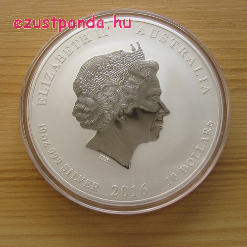 Lunar2 Majom éve 2016 10 uncia ezüst pénzérme Lunar2 Majom éve 2016 10 uncia ezüst pénzérme