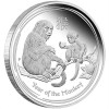 Lunar2 Majom éve 2016 1 uncia ezüst pénzérme