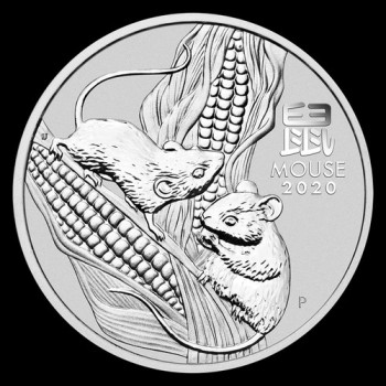 Lunar3 Egér éve 2020 1 kilogramm ezüst pénzérme