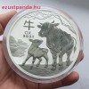 Lunar3 Bivaly éve 2021 1 kilogramm ezüst pénzérme