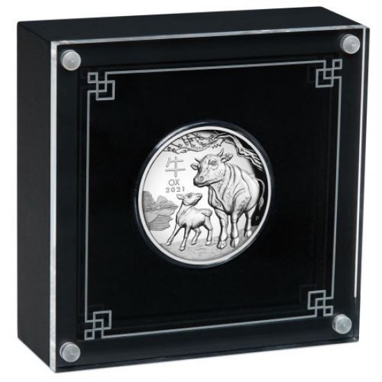 Lunar3 Bivaly éve 2021 1 uncia high relief ezüst pénzérme Lunar3 Bivaly éve 2021 1 uncia high relief ezüst pénzérme