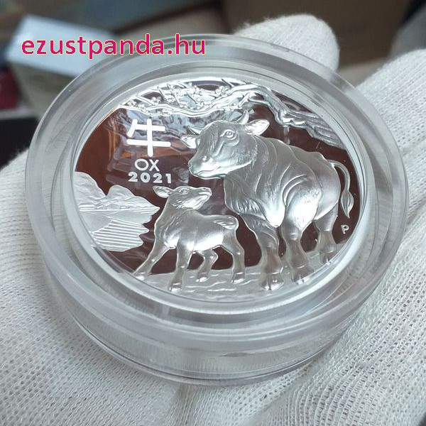 Lunar3 Bivaly éve 2021 5 uncia high relief ezüst pénzérme - CSAK 388 PÉLDÁNYBAN! Lunar3 Bivaly éve 2021 5 uncia high relief ezüst pénzérme - CSAK 388 PÉLDÁNYBAN!