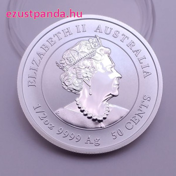 Lunar3 Tigris éve 2022 1/2 uncia színes ezüst pénzérme Lunar3 Tigris éve 2022 1/2 uncia színes ezüst pénzérme
