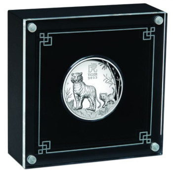 Lunar3 Tigris éve 2022 1 uncia high relief ezüst pénzérme Lunar3 Tigris éve 2022 1 uncia high relief ezüst pénzérme