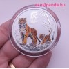 Lunar3 Tigris éve 2022 2 uncia színes ezüst pénzérme