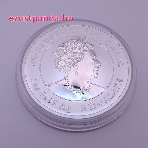 Lunar3 Tigris éve 2022 5 uncia színes ezüst pénzérme Lunar3 Tigris éve 2022 5 uncia színes ezüst pénzérme