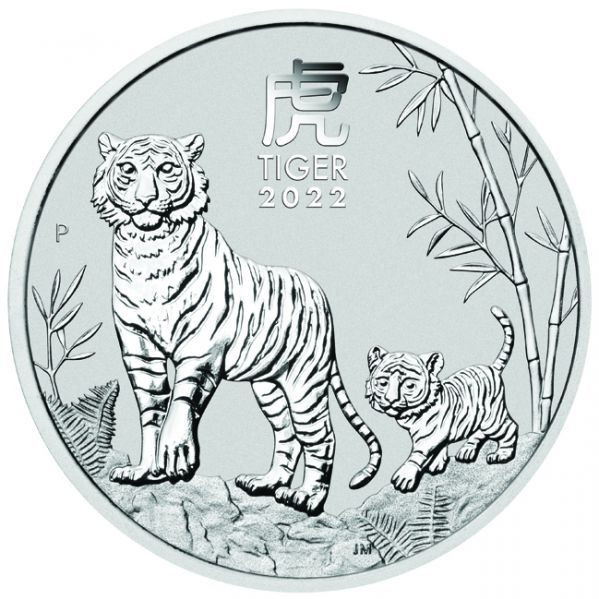 Lunar3 Tigris éve 2022 5 uncia ezüst pénzérme
