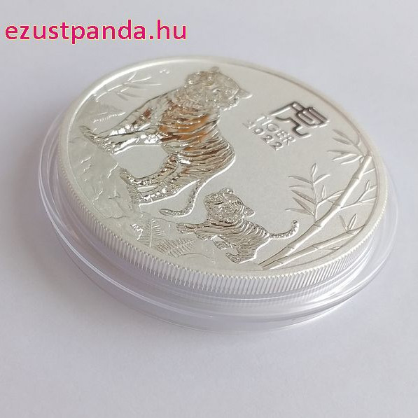Lunar3 Tigris éve 2022 1 uncia ezüst pénzérme