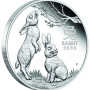 Lunar3 Nyúl éve 2023 1 uncia proof ezüst pénzérme