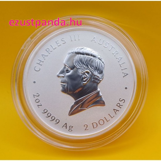 Lunar3 Kígyó éve 2025 2 uncia ezüst pénzérme