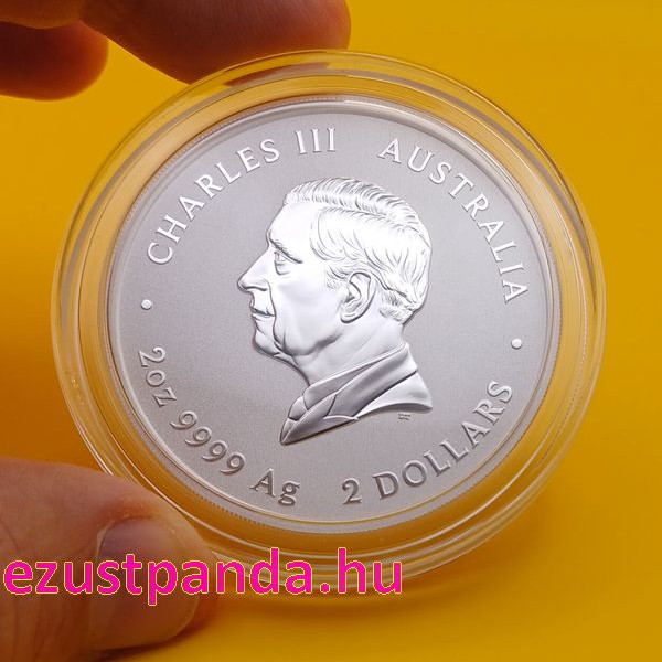 Lunar3 Kígyó éve 2025 2 uncia színes ezüst pénzérme Lunar3 Kígyó éve 2025 2 uncia színes ezüst pénzérme
