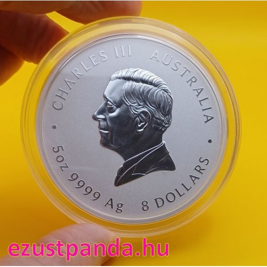 Lunar3 Kígyó éve 2025 5 uncia színes ezüst pénzérme