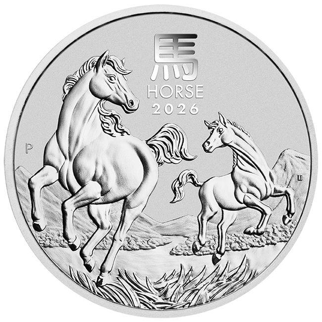 Lunar3 Ló éve 2026 1/2 uncia ezüst pénzérme Lunar3 Ló éve 2026 1/2 uncia ezüst pénzérme