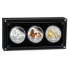 Lunar3 Ló éve 2026 3x1 uncia ezüst érmeszett ("Horse Trio")