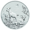 Lunar3 Kecske éve 2027 1 kilogramm ezüst pénzérme