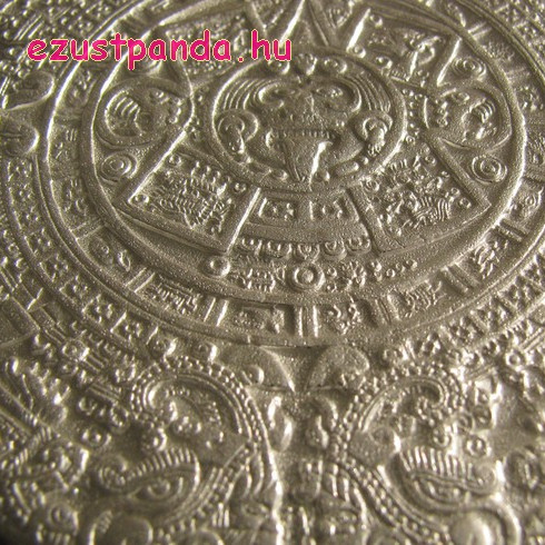 Azték naptár / Aztec Calendar 2015 1 kg proof ezüst pénzérme Mexikó