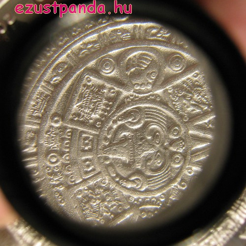 Azték naptár / Aztec Calendar 2015 1 kg proof ezüst pénzérme Mexikó