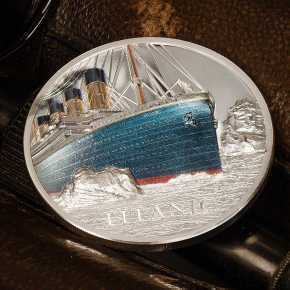 A Titanic 2022 - Cook-szk 1 uncia ultra-high-relief ezüst pénzérme A Titanic 2022 - Cook-szk 1 uncia ultra-high-relief ezüst pénzérme