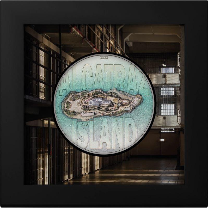 Alcatraz börtöne 2023 3 uncia Cook-szk. proof ezüst pénzérme - CSAK 750 PÉLDÁNY! Alcatraz börtöne 2023 3 uncia Cook-szk. proof ezüst pénzérme - CSAK 750 PÉLDÁNY!