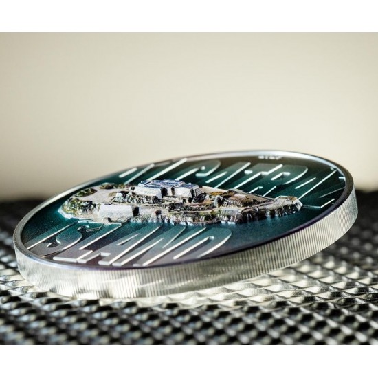 Alcatraz börtöne 2023 3 uncia Cook-szk. proof ezüst pénzérme  - CSAK 750 PÉLDÁNY!