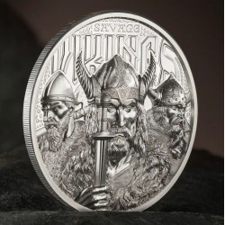 Vad vikingek 2026 Cook-szk 1 uncia proof ezüst pénzérme 