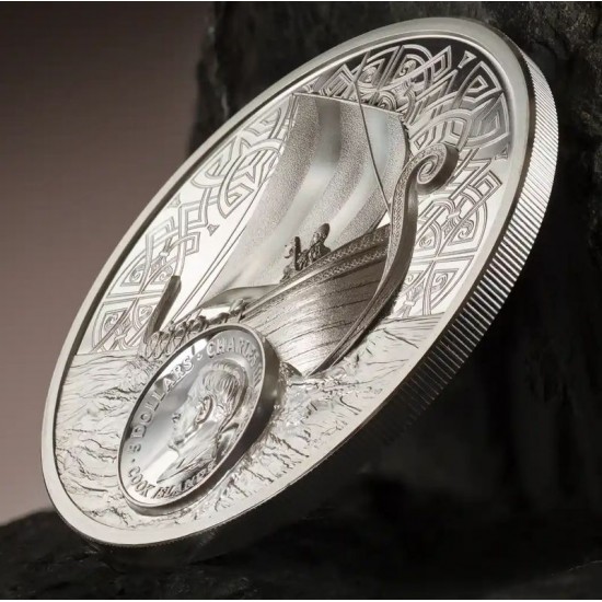 Vad vikingek 2026 Cook-szk 1 uncia proof ezüst pénzérme Vad vikingek 2026 Cook-szk 1 uncia proof ezüst pénzérme