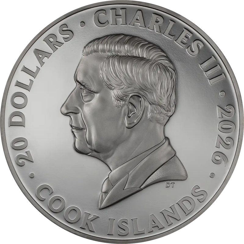 Párizs éjszaka - Cook-szigetek 2026 3 uncia high-relief, proof ezüst pénzérme Párizs éjszaka - Cook-szigetek 2026 3 uncia high-relief, proof ezüst pénzérme