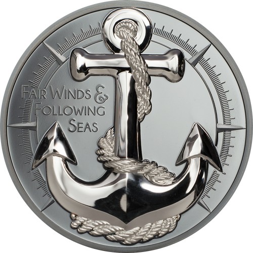 Horgony - Jó szelet! 2019 2 uncia proof ezüst pénzérme Horgony - Jó szelet! 2019 2 uncia proof ezüst pénzérme