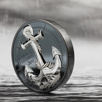 Horgony - Jó szelet! 2019 2 uncia proof ezüst pénzérme Horgony - Jó szelet! 2019 2 uncia proof ezüst pénzérme