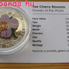 Cseresznyevirág 2012 proof ezüst pénzérme rekeszzománccal Cseresznyevirág 2012 proof ezüst pénzérme rekeszzománccal