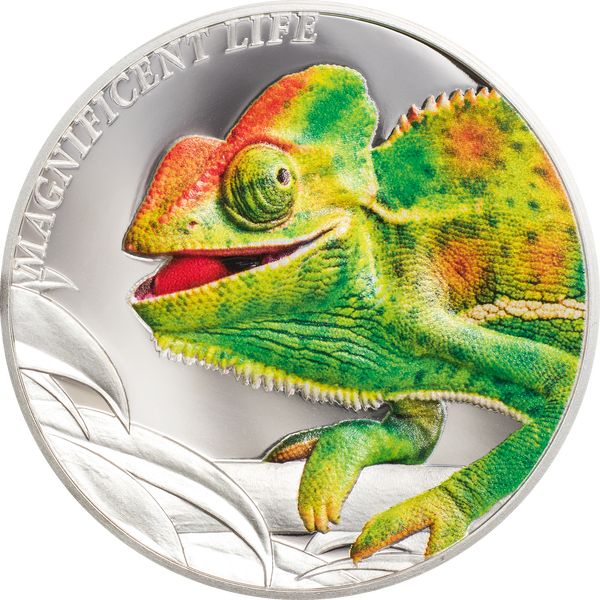 Kaméleon 2020 proof ezüst pénzérme Kaméleon 2020 proof ezüst pénzérme