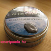 Moldavit meteorit 2014 proof ezüst pénzérme meteoritdarabkával
