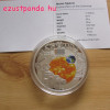 NANO Space - "A Világűr felfedezése" 2013 proof ezüst pénzérme nano-chippel