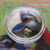Papagájok világa -  Crimson Rosella 2014 3D proof ezüst pénzérme