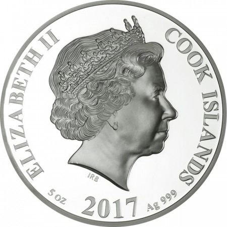Kakas éve - 5 uncia 2017 proof ezüst pénzérme gyöngyházzal Kakas éve - 5 uncia 2017 proof ezüst pénzérme gyöngyházzal