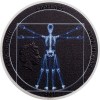 A Vitruvius-i ember - Leonardo da Vinci - Cook-szk 2021 1 uncia ezüst pénzérme röntgenképpel A Vitruvius-i ember - Leonardo da Vinci - Cook-szk 2021 1 uncia ezüst pénzérme röntgenképpel
