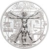 A Vitruvius-i ember - Leonardo da Vinci - Cook-szk 2021 1 uncia ezüst pénzérme röntgenképpel A Vitruvius-i ember - Leonardo da Vinci - Cook-szk 2021 1 uncia ezüst pénzérme röntgenképpel