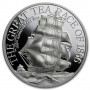 A Nagy Hajós Teafutam 2016 2 uncia proof ezüst pénzérme 