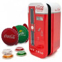 Coca-Cola automata 4x1 érmés ezüst kupak szett Fidzsi szigetek 2020 