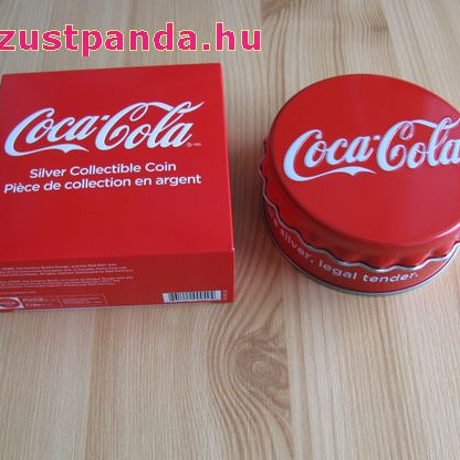 Coca-Cola kupak Fidzsi szigetek 2018 ezüst pénzérme