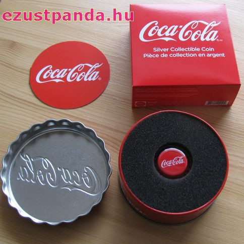 Coca-Cola kupak Fidzsi szigetek 2018 ezüst pénzérme